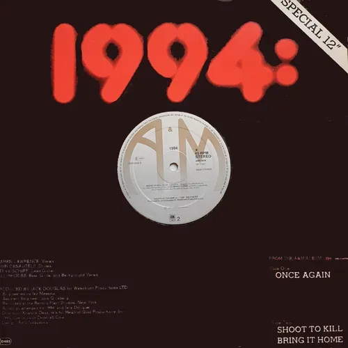 1994 - Once again (Maxi-Single-NL) – Bild 2