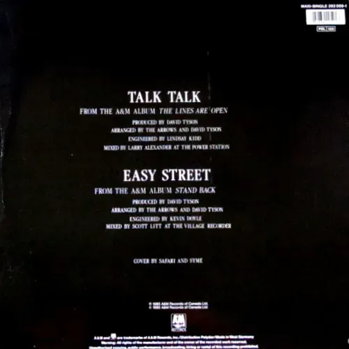 Arrows - Talk Talk (Maxi-Single) – Bild 2