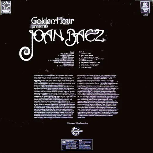 Baez Joan - Farewell Angelina (LP-UK) – Bild 2