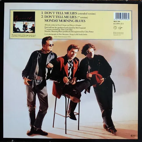 Breathe - Don't tell me lies (Maxi-Single) – Bild 2