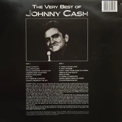 Cash Johnny - The very best of Johnny Cash (LP-UK) – Bild 2
