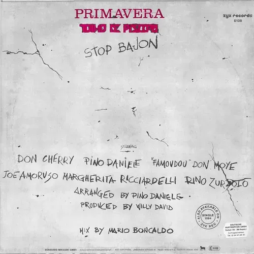 De Piscopo Tullio - Stop Bajon (Maxi-Single) – Bild 2