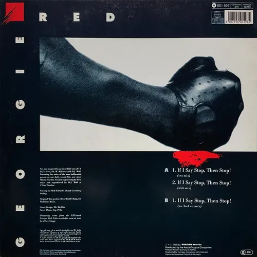 Georgie Red - If I say stop, then stop! (Maxi-Single) – Bild 2