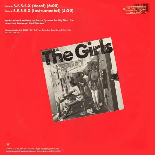 Girls - S-E-S-E-X (Maxi-Single - US) – Bild 2