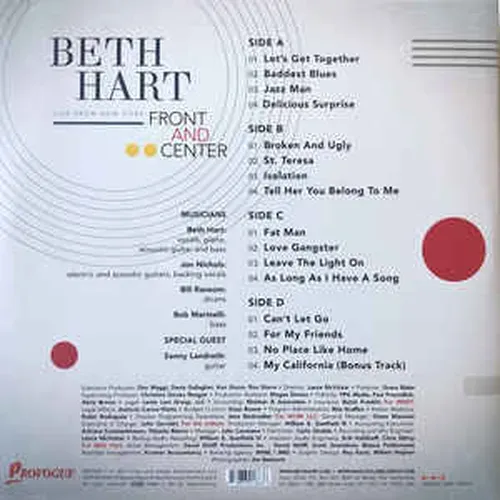 Hart Beth - Front and Center (Live from New York) (DLP-Red Wax)) – Bild 2