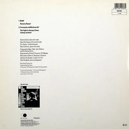 Housemartins - Build (Maxi-Single) – Bild 2