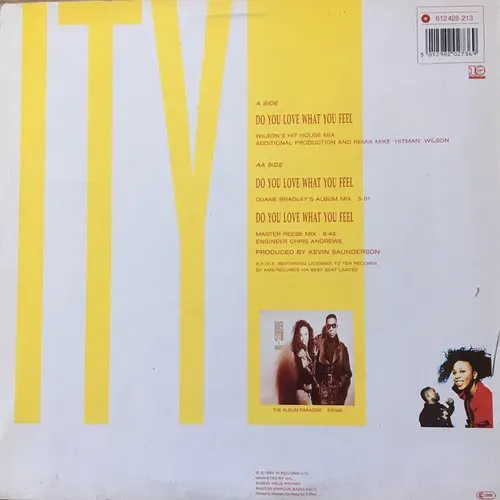 Inner City - Do you love what you feel (Maxi-Single) – Bild 2
