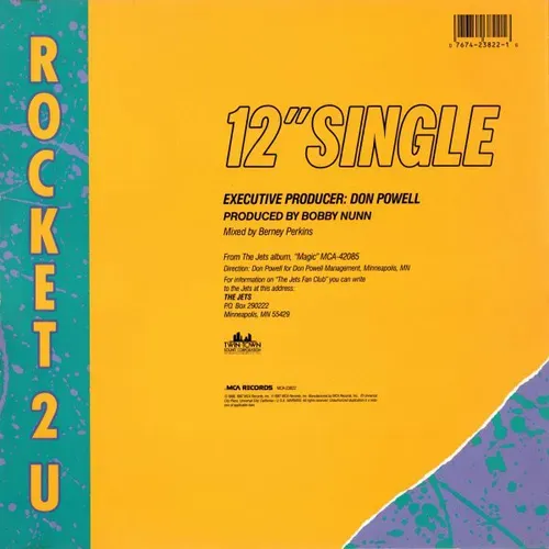 Jets - Rocket 2 U (Maxi-Single-US) – Bild 2