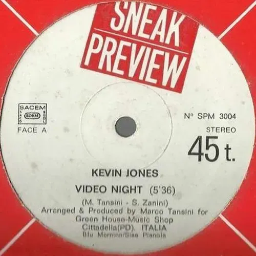 Jones Kevin - Video night (Maxi-Single-FR) – Bild 2