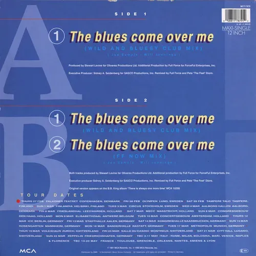 King B.B. - The blues come over me (Maxi-Single) – Bild 2