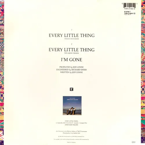 Lynne Jeff - Every little thing (Maxi-Single) – Bild 2