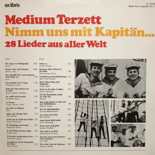 Medium Terzett - Nimm uns mit Kapitän... (LP-AT) – Bild 2