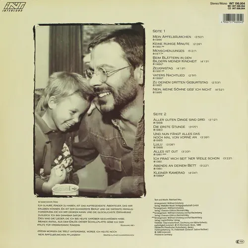 Mey Reinhard - Mein Apfelbäumchen (LP) – Bild 2