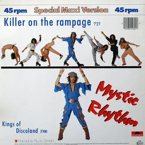 Mystic Rhythm - Killer on the rampage (Maxi-Single) – Bild 2