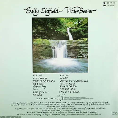 Oldfield Sally - Water bearer (LP-RI) – Bild 2