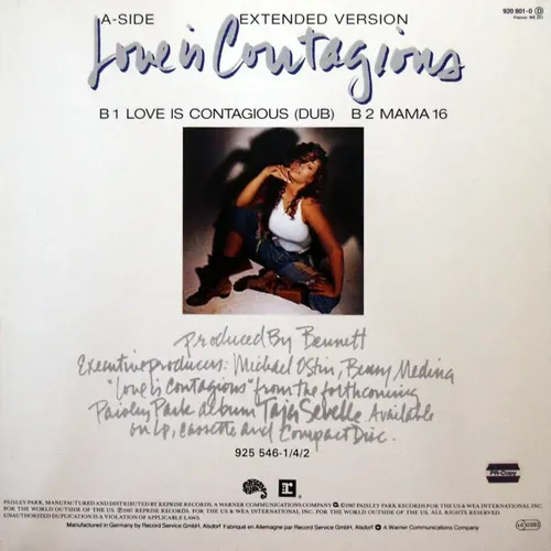 Sevelle Taja - Love is countagious (Maxi-Single) – Bild 2