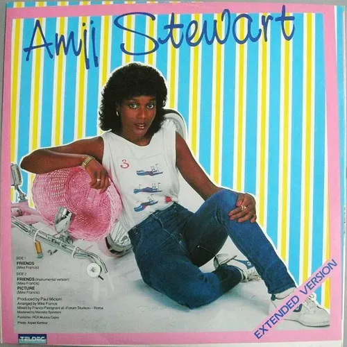 Stewart Amii - Friends (Maxi-Single-Red Wax) – Bild 2