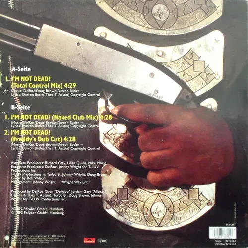 Turbo B. - I'm not dead! (Maxi-Single) – Bild 2