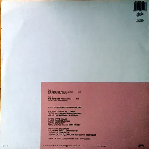 Valli - The more I see you (Maxi-Single-NL) – Bild 2
