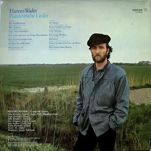 Wader Hannes - Plattdeutsche Lieder (LP) – Bild 2