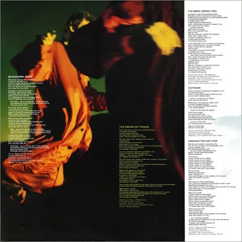 A-ha - Scoundrel days (LP) – Bild 3
