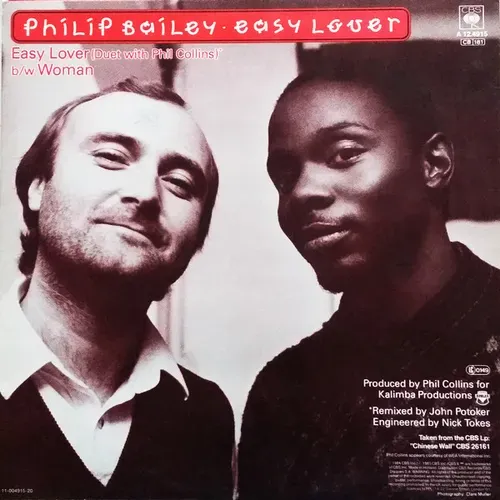 Bailey Philip & Collins Phil - Easy lover (Maxi-Single-NL) – Bild 2