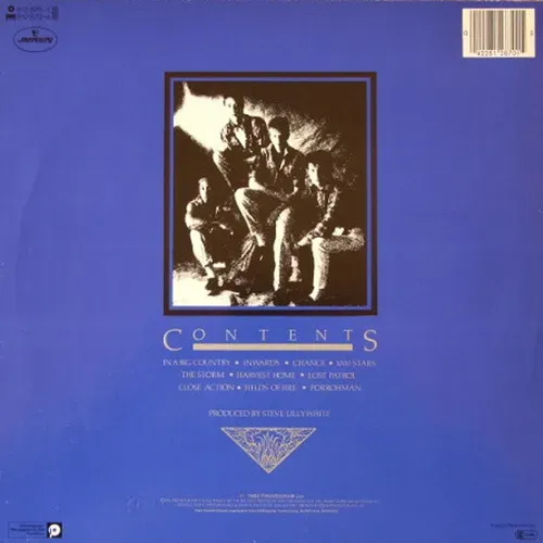Big Country - The Crossing (LP) – Bild 2