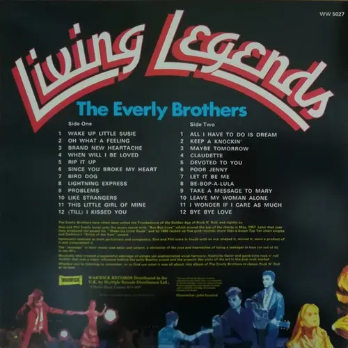 Everly Brothers - Living Legends (LP) – Bild 2