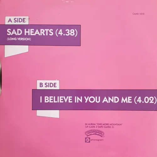 Four Tops - Sad hearts (Maxi-Single - UK) – Bild 2