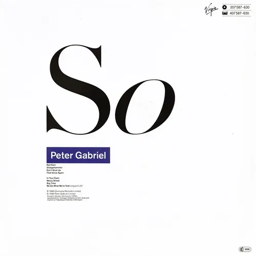 Gabriel Peter - So (LP) – Bild 2