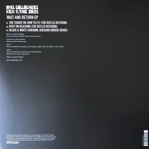 Callagher Noel High Flying Birds - Wait and return (EP-Maxi-Single-Coloured Wax) – Bild 2