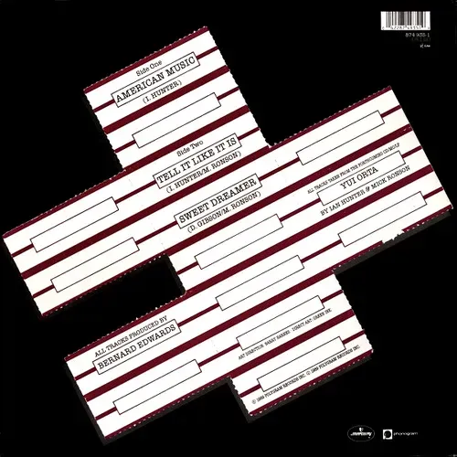Hunter Ian & Ronson Mick - American Music (Maxi-Single) – Bild 2