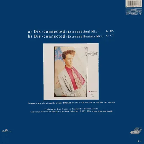 Kreisler - Disconnected (Maxi-Single) – Bild 2
