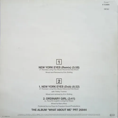 McCloud Nicole - New York eyes (Maxi-Single-NL) – Bild 2