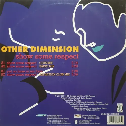 Other Dimension - Show some respect (Maxi-Single) – Bild 2