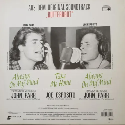 Parr John & Esposito Joe - Always on my mind (Maxi-Single) – Bild 2