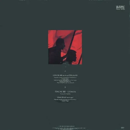 Red Box - Lean on me (Maxi-Single) – Bild 2