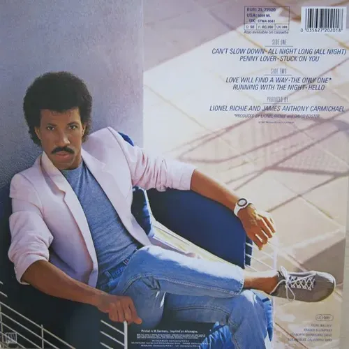 Richie Lionel - Can't slow down (LP) – Bild 2