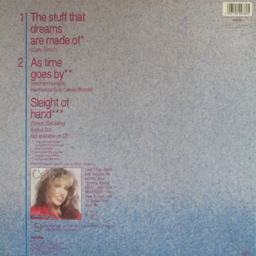 Simon Carly - The stuff that dreams are made of (Maxi-Single) – Bild 2