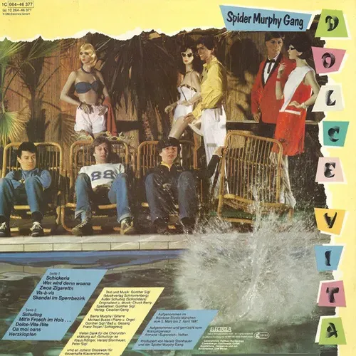 Spider Murphy Gang - Dolce Vita (LP) – Bild 2
