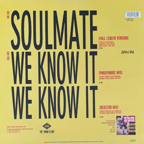 Wee Papa Girl Rappers - Soulmate (Maxi-Single) – Bild 2