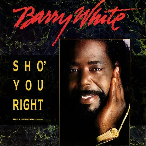 White Barry - Sho' you right (Maxi-Single-UK)