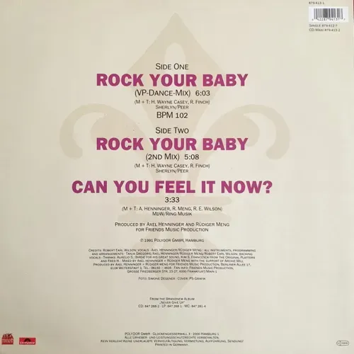 Wilson Robert Earl - Rock your baby (Maxi-Single) – Bild 2