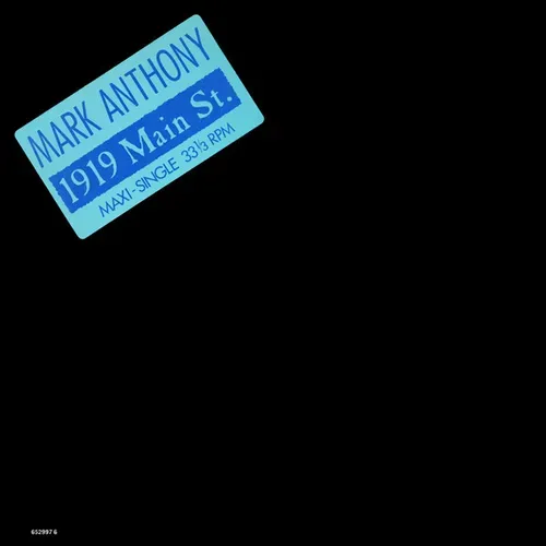Anthony Mark - 1919 Main Street (Maxi-Single)