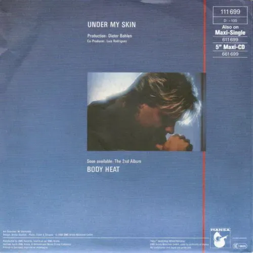 Blue System - Under my skin – Bild 2