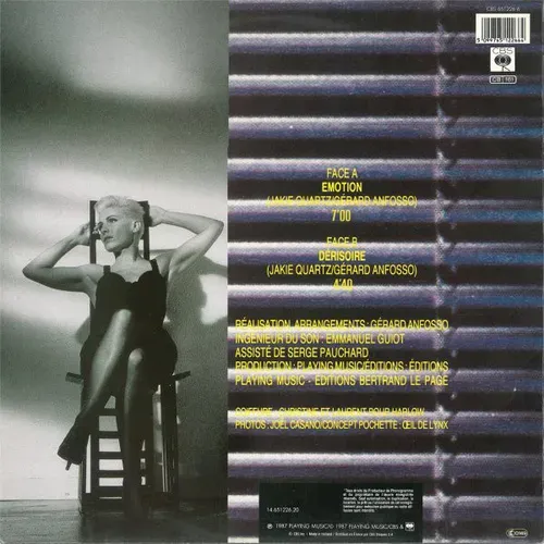 Quartz Jakie - Emotion (Maxi-Single) – Bild 2