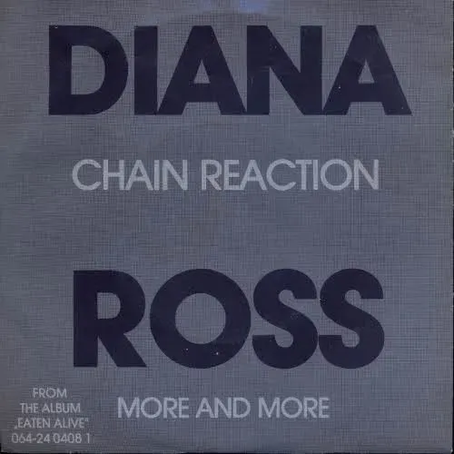 Ross Diana - Chain reaction (nur Cover-NL)