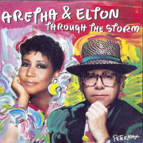 Franklin Aretha & John Elton - Through the storm