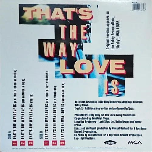 Brown Bobby - That's the way love is (Maxi-Single-UK) – Bild 2