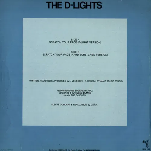 D.Light - Scratch your face (Maxi-Single-IT) – Bild 2